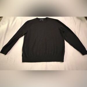 Club Room Men's Dark Gray Crewneck Sweater